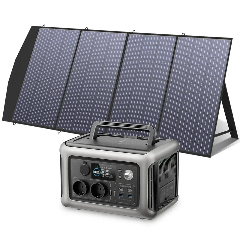 ALLPOWERS Solar Power Station Portable for Camping and RV Use