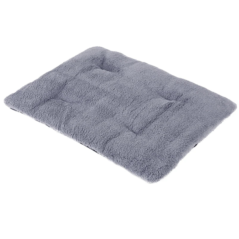 Premium Pet Heated Plush Dog Bed Mat Cats And Dogs