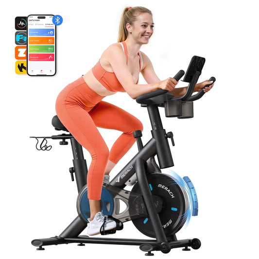 MERACH S26B2 Magnetic Indoor Cycling Bike with Exclusive App