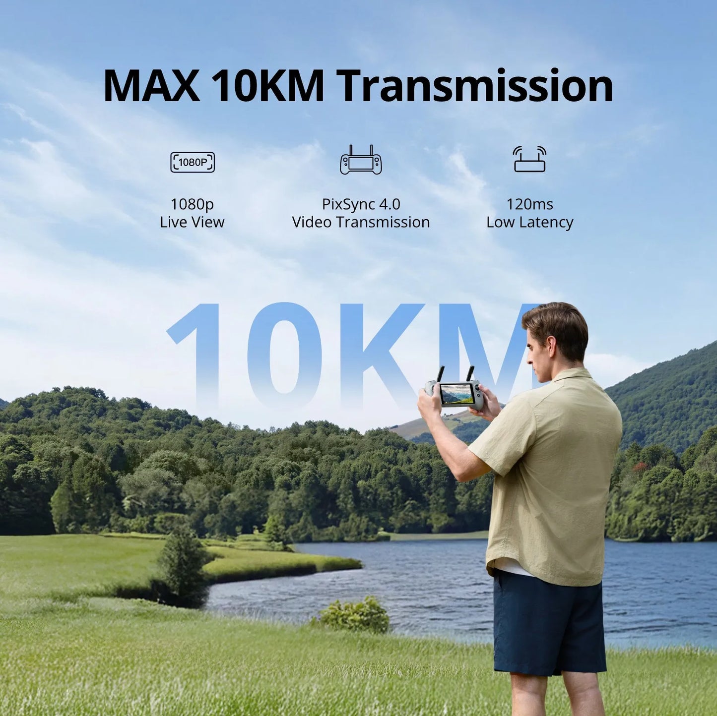 Potensic ATOM 2 Drone With 4K Video And 10km Range