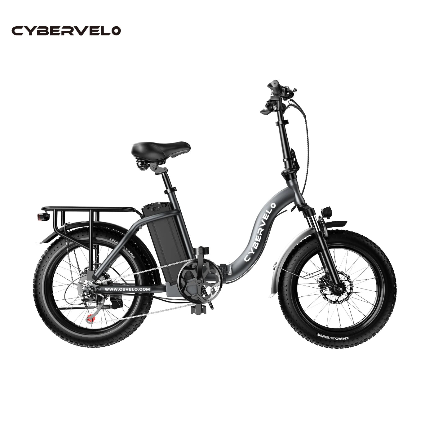 CYBERVELO Mars700 1000W Foldable Electric Fat Tire EBike