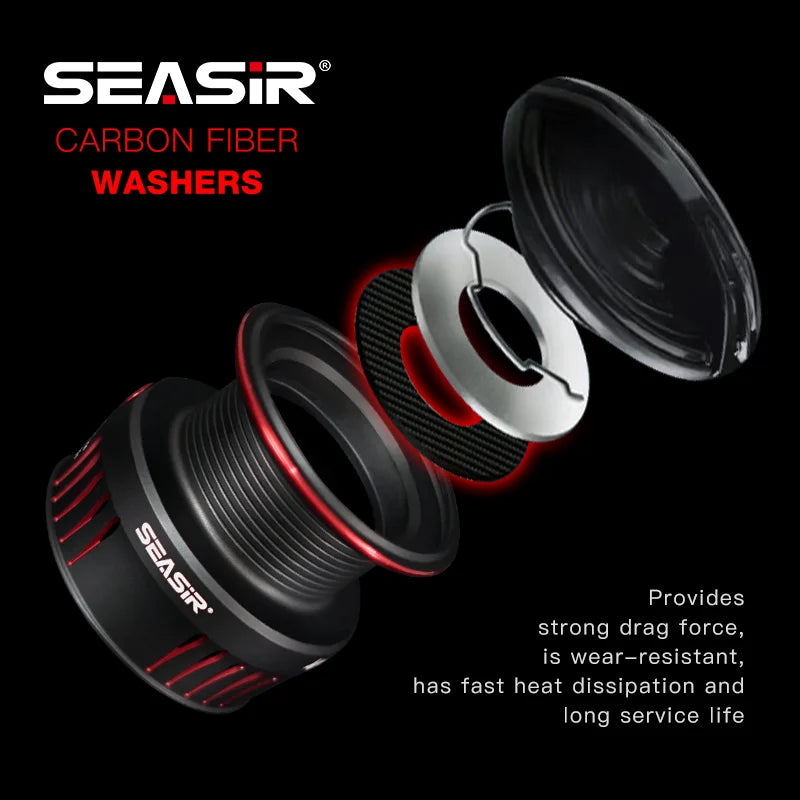 SeaSir Prospec Spinning Reel P Series Ultralight With Carbon Washers