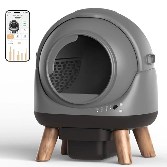 G1 Self Cleaning Automatic Litter Box For Multiple Cats With App Control