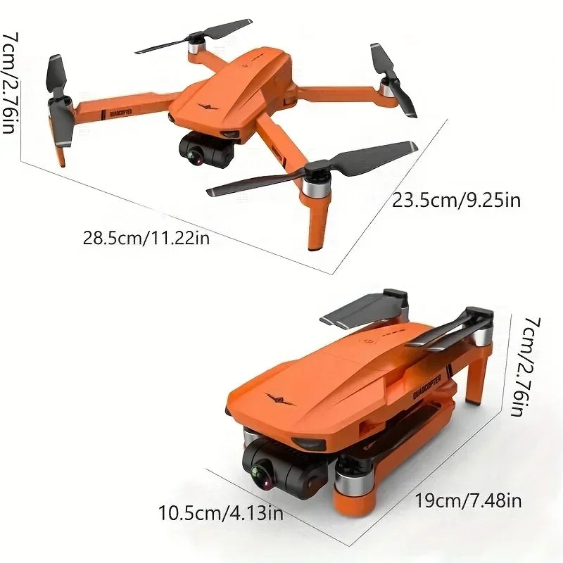 QJ KF102 4K GPS Quadcopter Dual Camera 2 Axis Gimbal