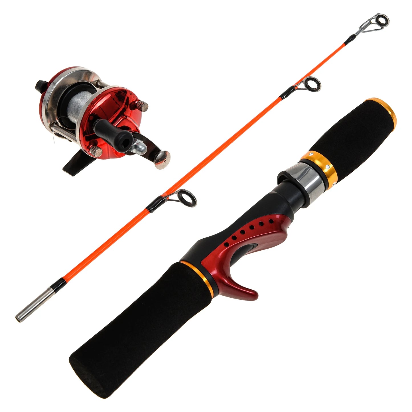 Lixada Ice Fishing Rod And Reel Combo Kit With Accessories