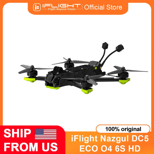 IFLIGHT Nazgul DC5 ECO O4 6S HD FPV QuadcopterPro BNF