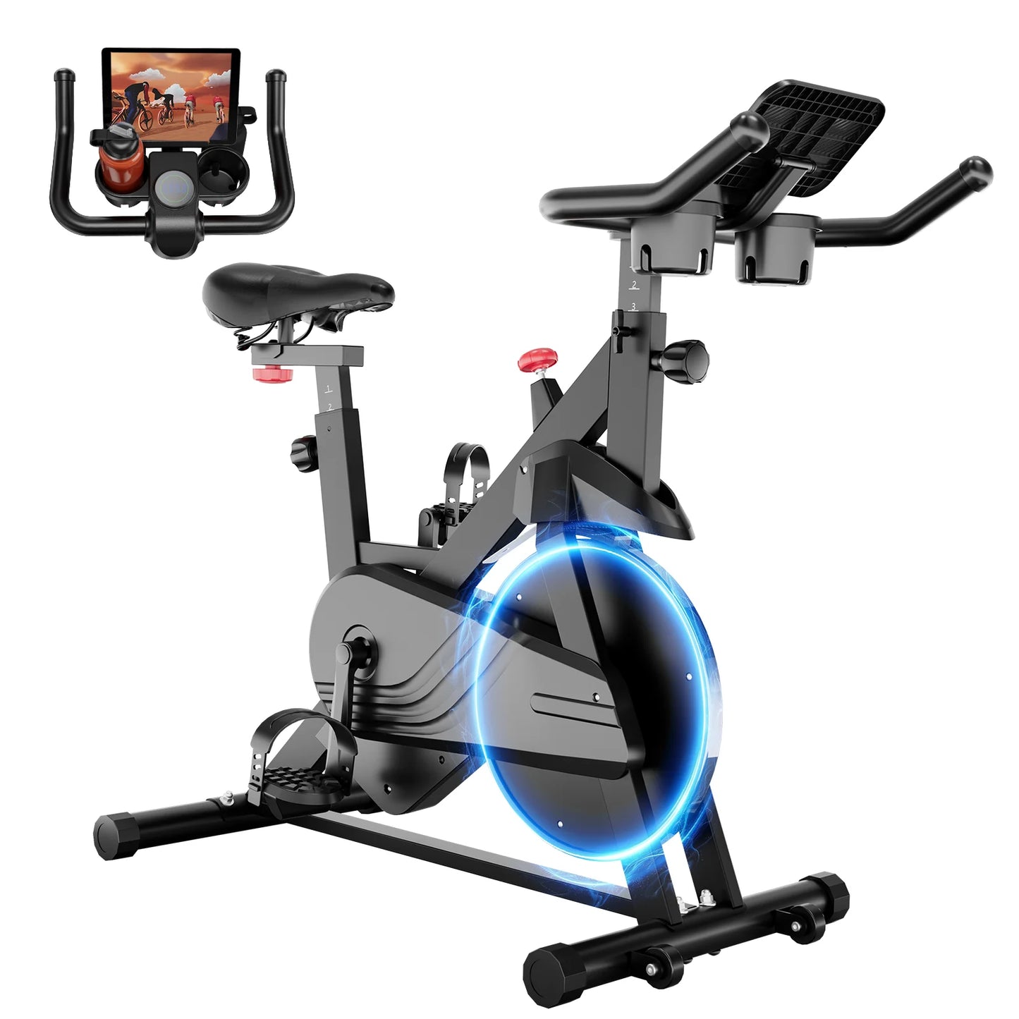 Superun Magnetic Exercise Bike 32-Level Resistance For Home