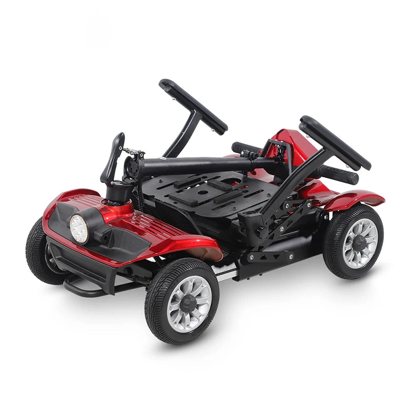 ALWAYBIKE Four Wheel Foldable Lightweight Liion Mobility Scooter For Adults