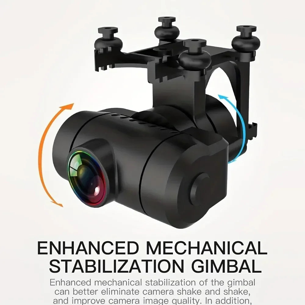 QJ KF102 4K GPS Quadcopter Dual Camera 2 Axis Gimbal