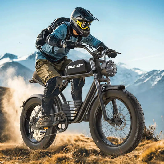 Kickwey K7 Electric Mountain Bike 1500W 48V 7 Speed