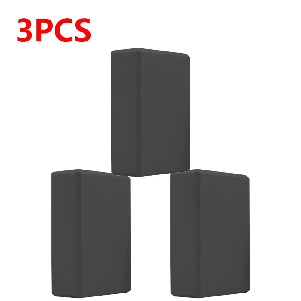 Yoga Blocks Cubes Pilates Bricks Reinforcement Mats Fitness EVA