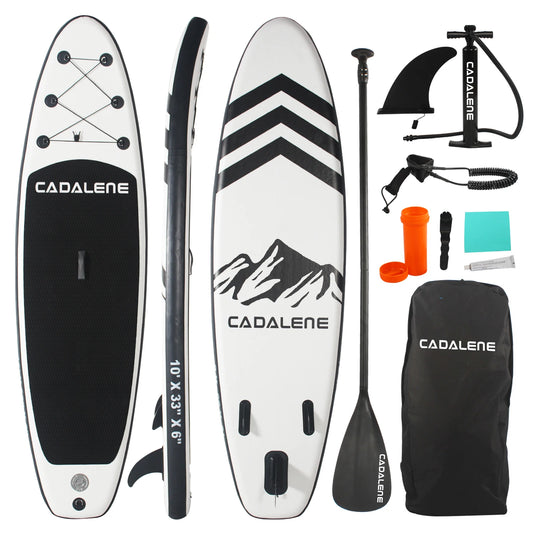 CADALENE Inflatable Stand Up Paddleboard with SUP Accessories