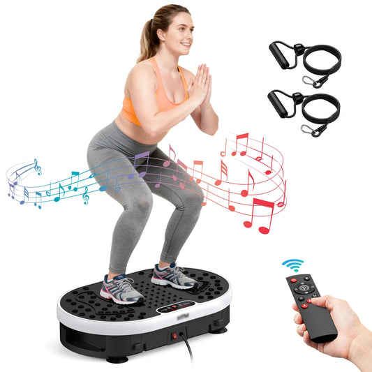 HTMM High Frequency Vibration Plate Fitness Platform With Remote Control