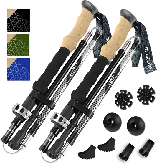 Collapsible Hiking Poles For Seniors And All Hikers Balance Support