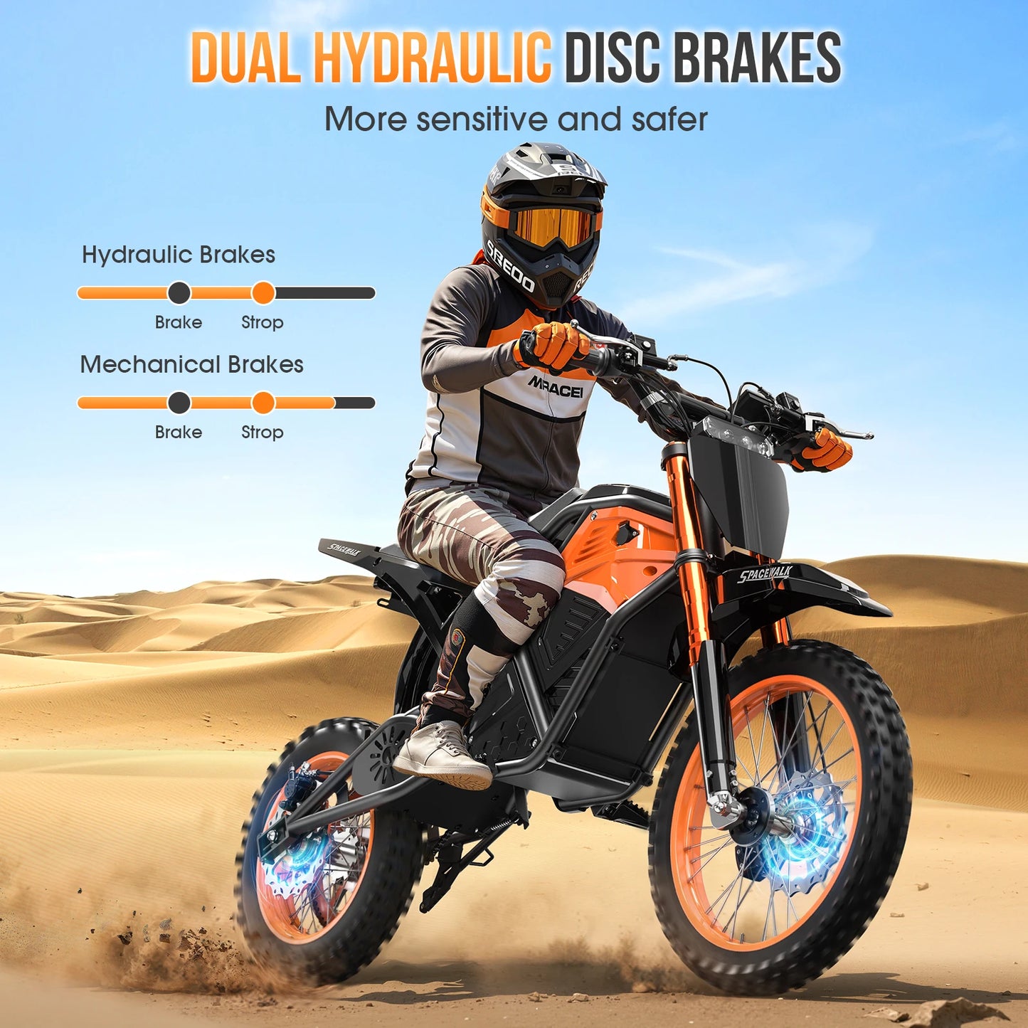EILLEO SPACEWALK EB007 Electric Dirt Bike For Adults And Teens