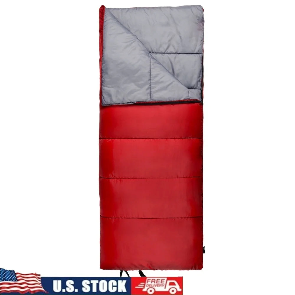 Warm Weather Sleeping Bag 50F Compact Travel Quilt