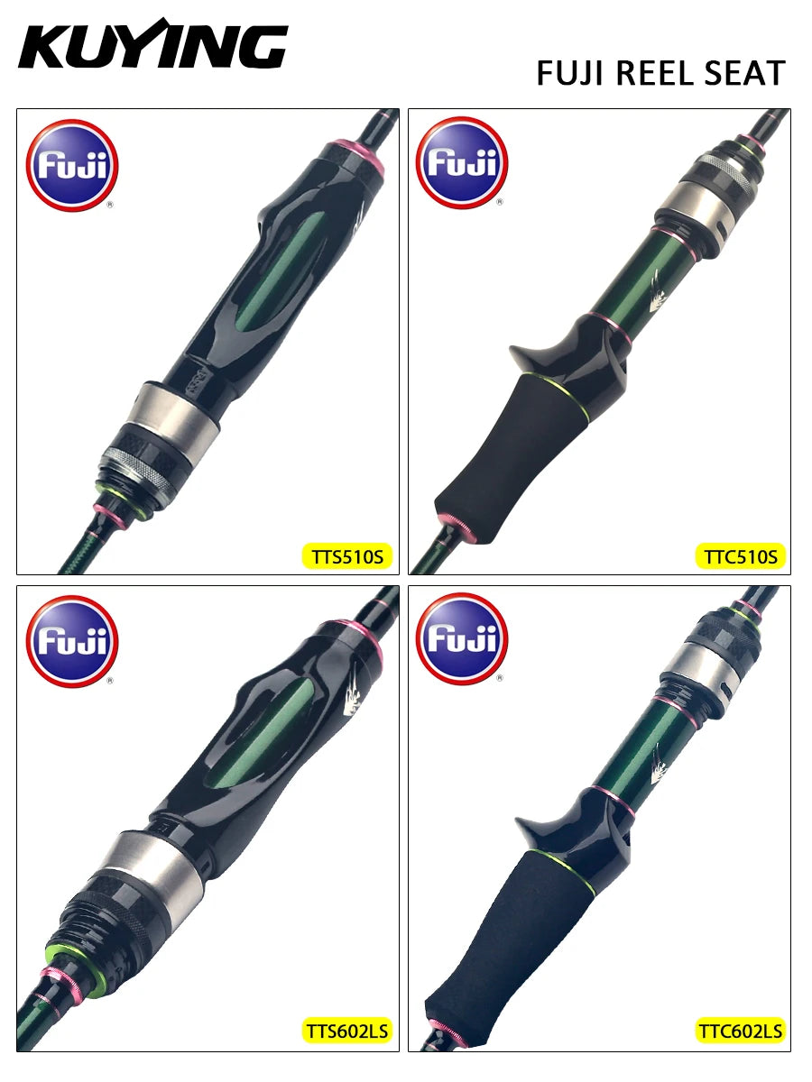 Kuying Teton Stream Fishing Rod Fast Action 6 to 10lb Carbon