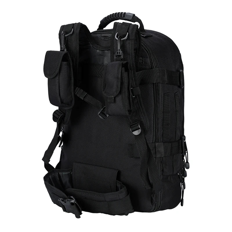 QCN Tactical Outdoor Backpack For Hiking And Camping Unisex