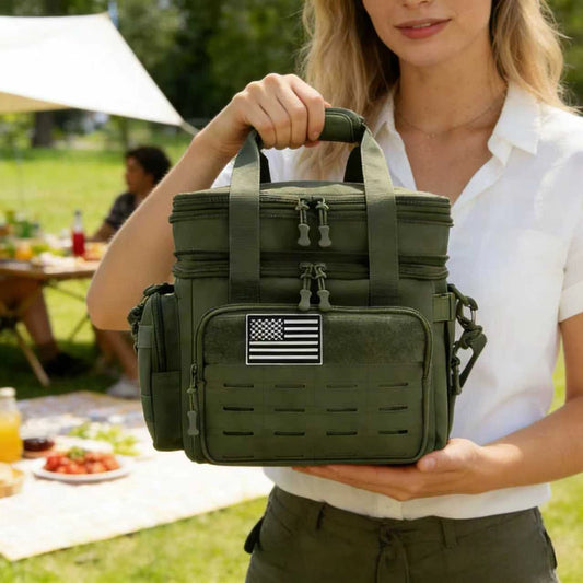 ReFire Gear Tactical Insulated Lunch Box Cooler Bag With MOLLE