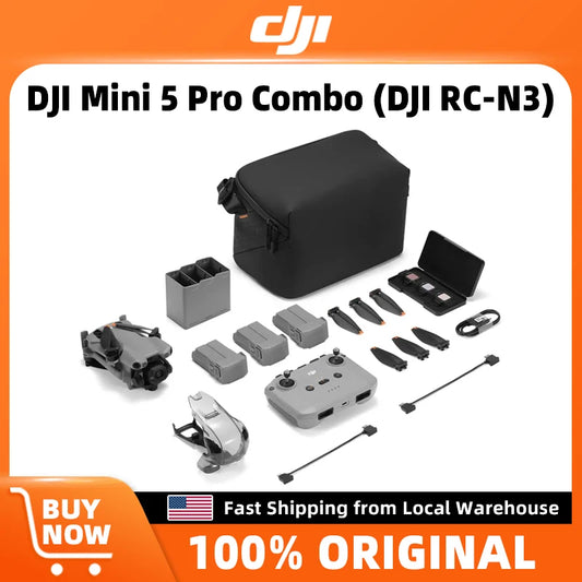 DJI Mini 5 Pro Fly More Drone Combo RCN3 Controller