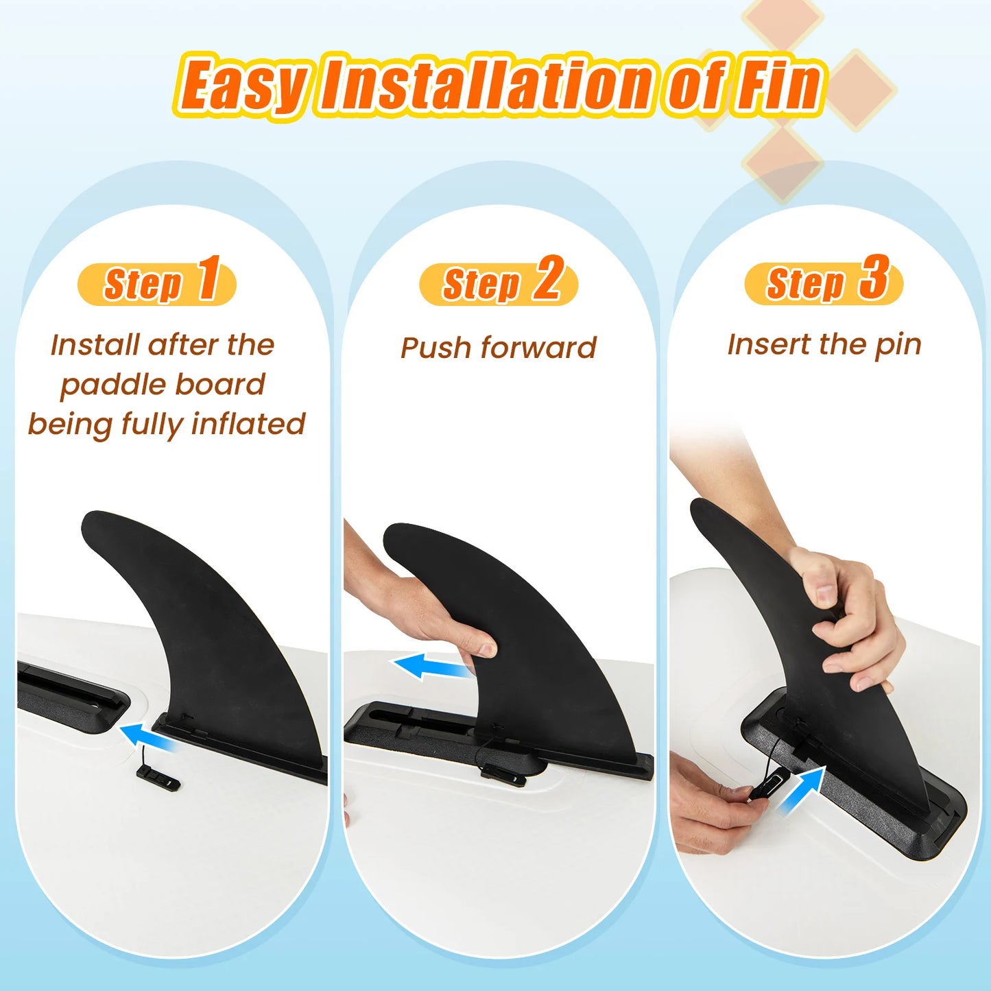 LIFEZEAL Inflatable Stand Up Paddle Board With Hand Pump RepairKit