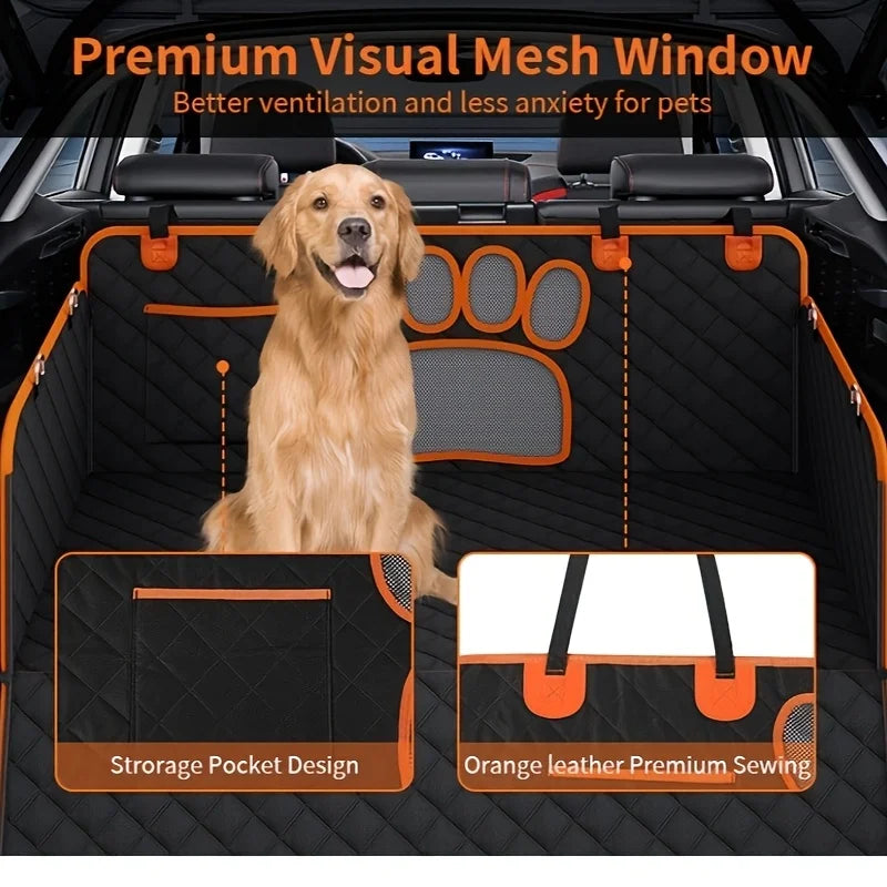 NONECN Dog Seat Cover Hammock Style Heavy Duty Waterproof