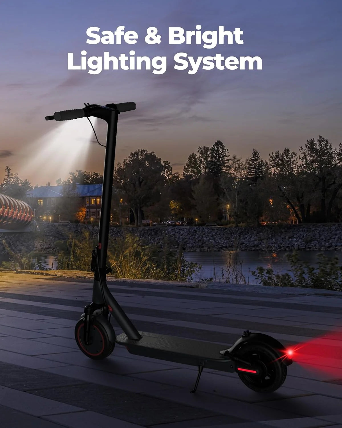 AOVOPRO AP07 Electric Scooter 40 To 60km Range App Control