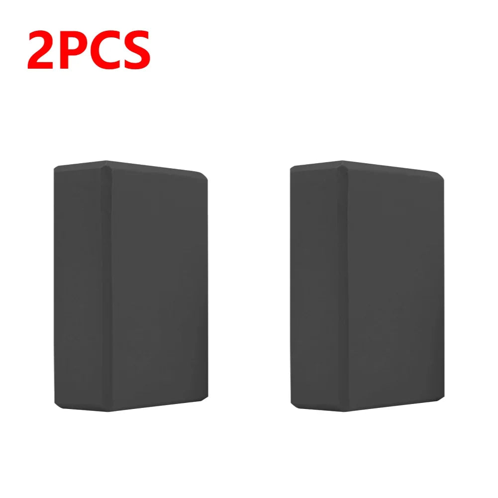 Yoga Blocks Cubes Pilates Bricks Reinforcement Mats Fitness EVA