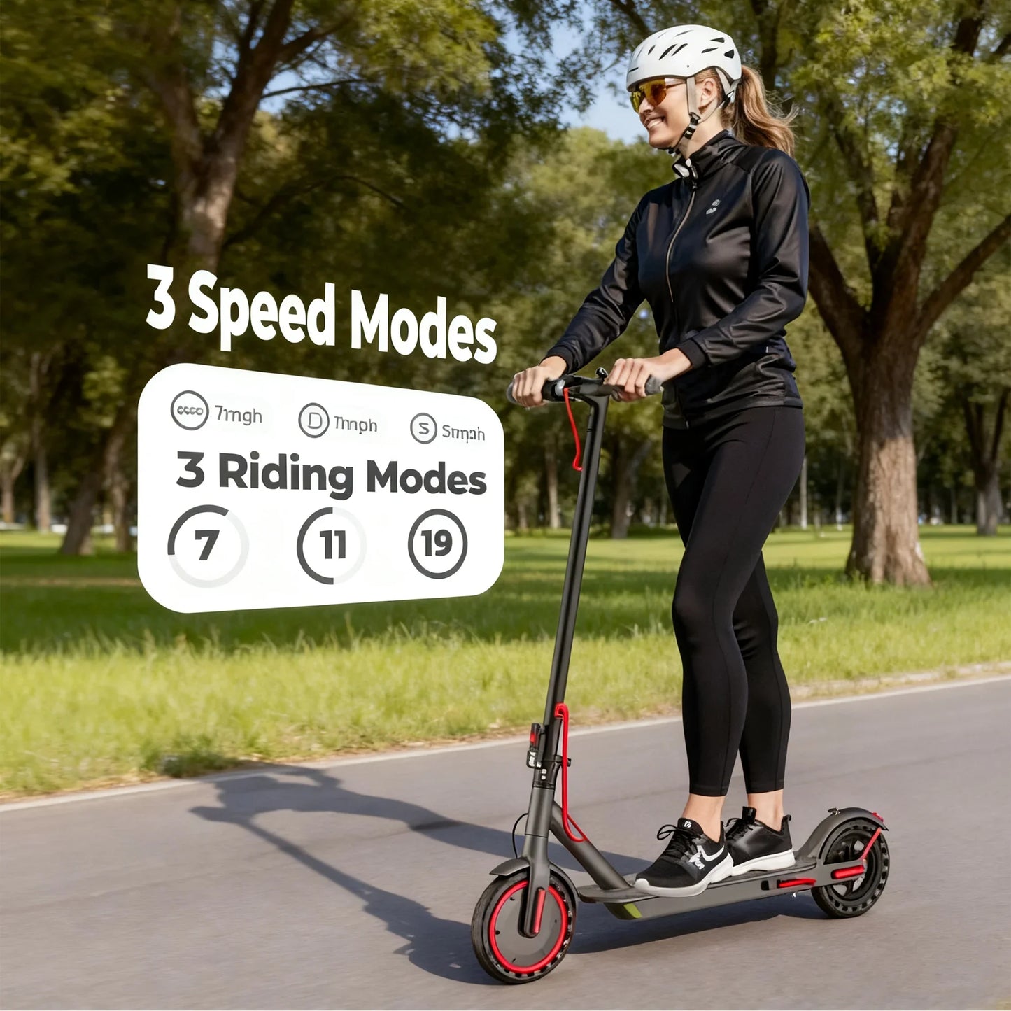 Ladped LP60 Electric Scooter 350W Folding 16mi Urban Commute 19mph