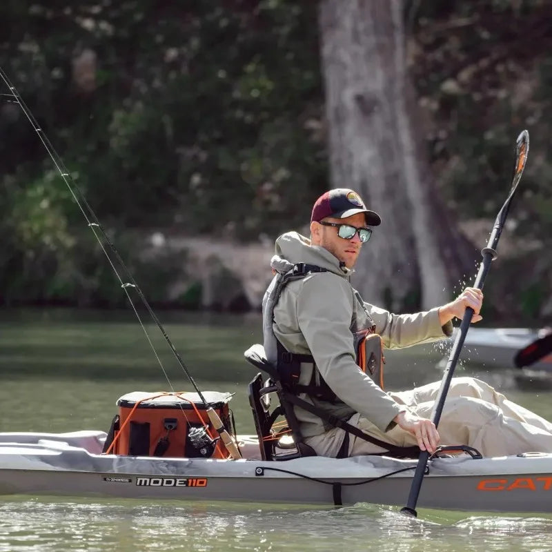 Catch Mode Premium Angler Kayak With Lawn Chair For Fishing