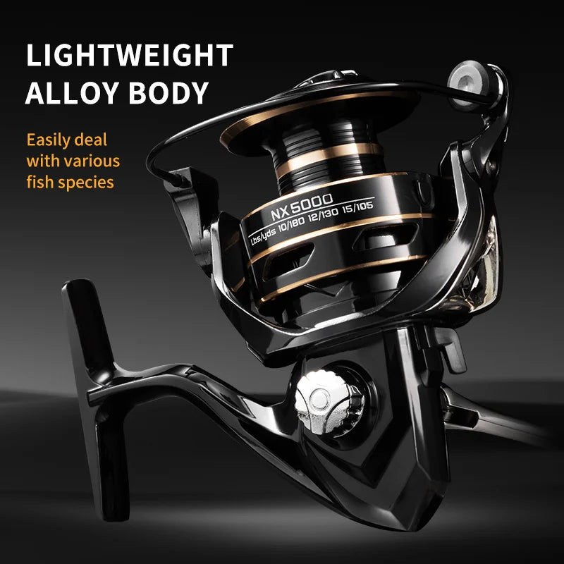 J-BARZILLA NX Spinning Reel Max Drag 10kg High Speed