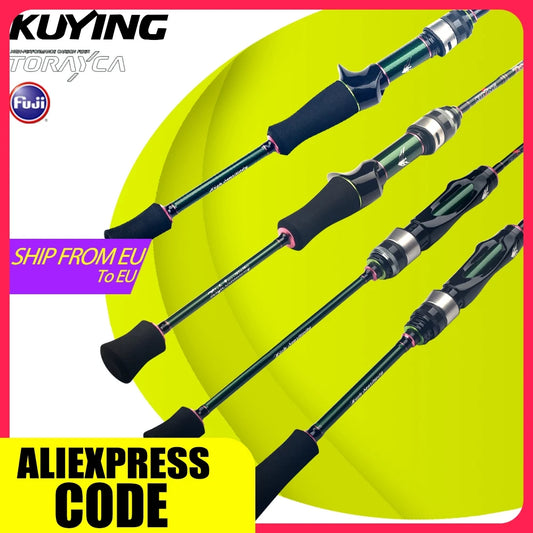 Kuying Teton Stream Fishing Rod Fast Action 6 to 10lb Carbon