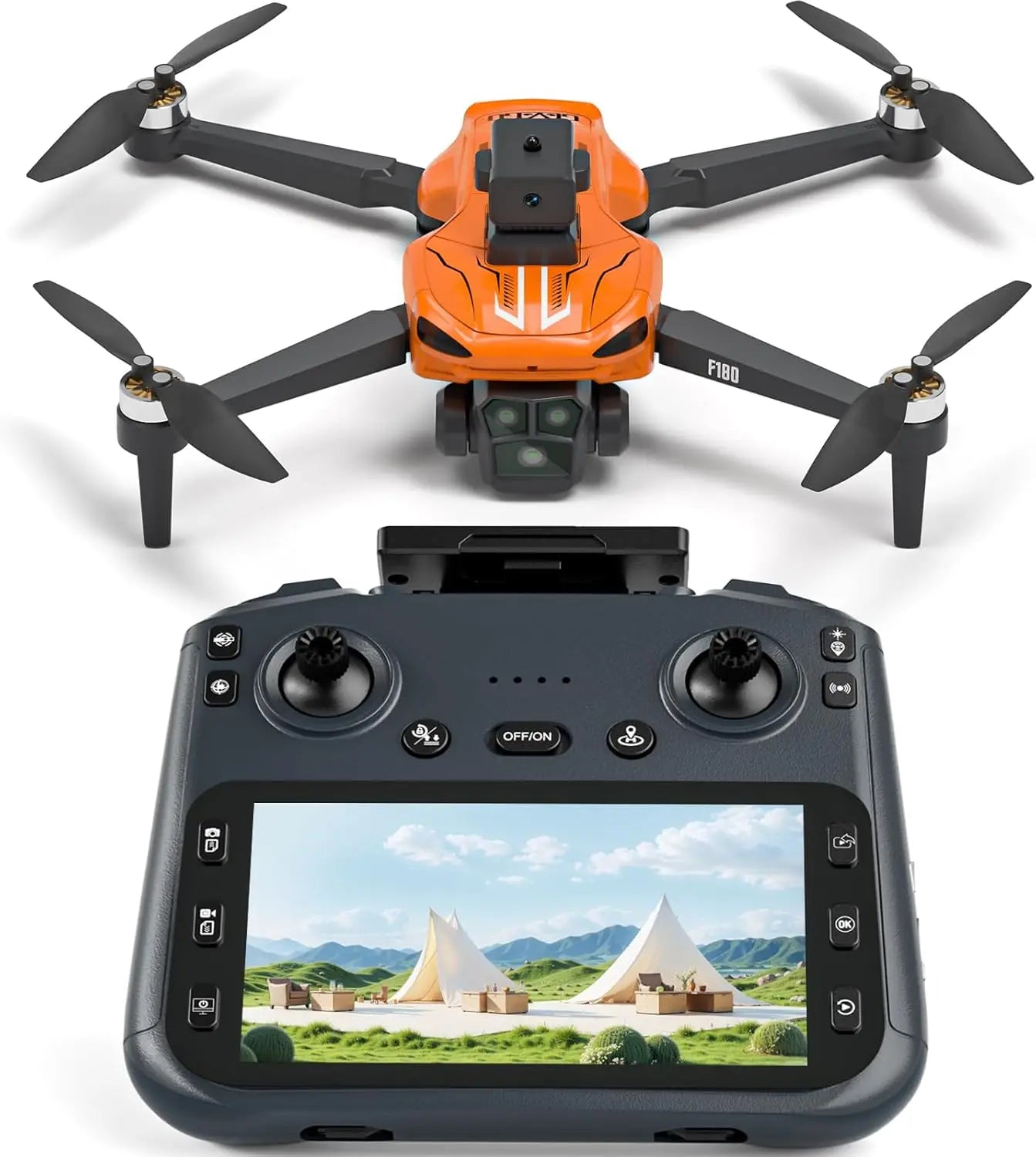 4K GPS Camera Drone 5GHz FPV Auto Return For Beginners