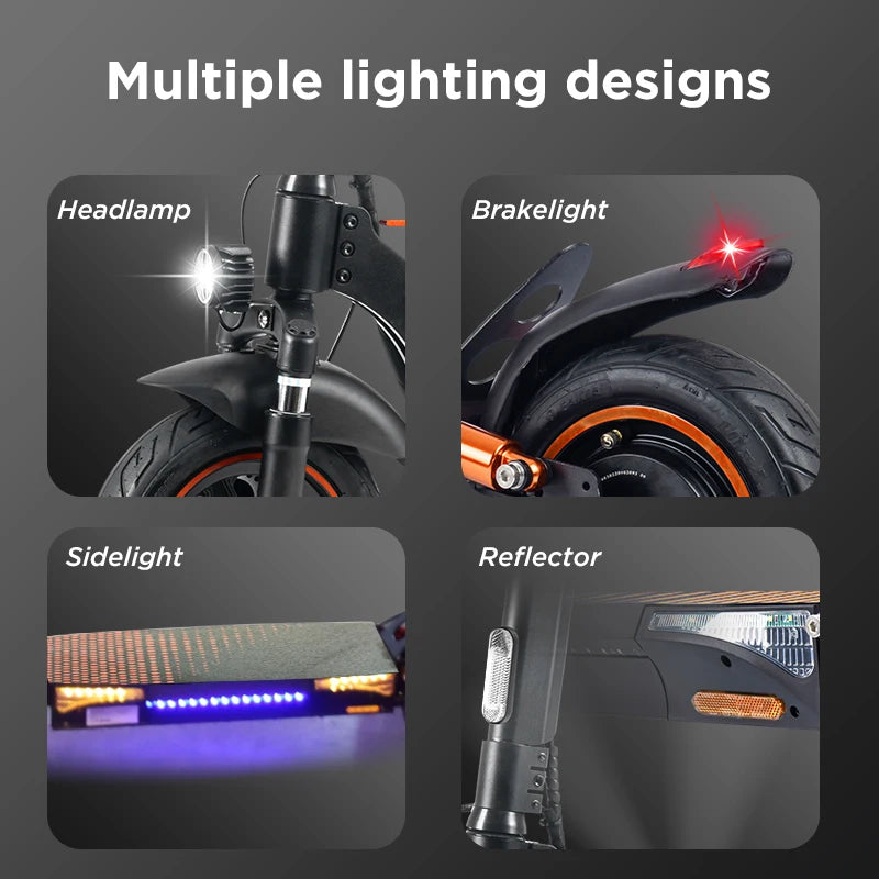 Wildstride T4PRO Electric Scooter 900W Peak 48V Foldable