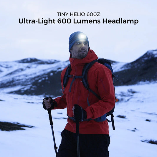 Flextailgear Helio 600Z Headlamp With Replaceable 700mAh Battery