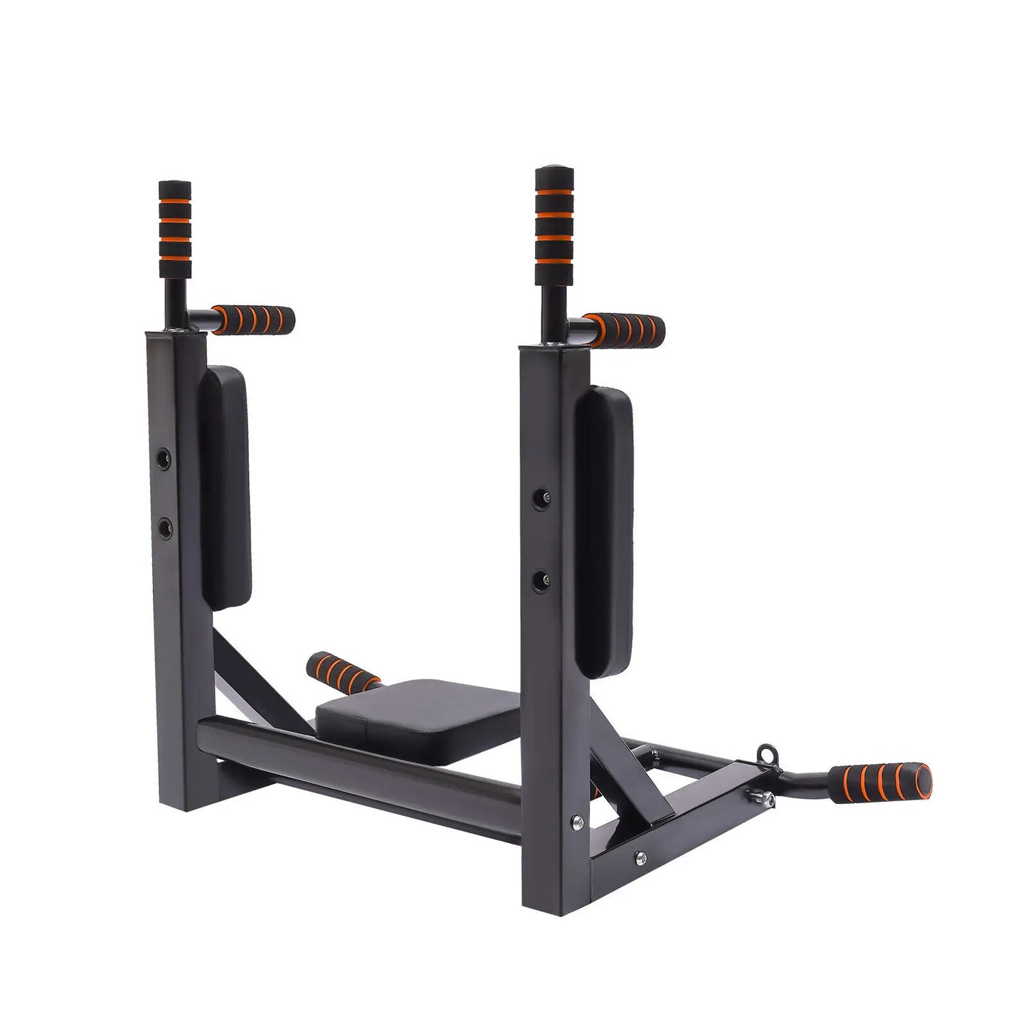 Pull Up Bar Dip Station Wall Mount For Home Gym