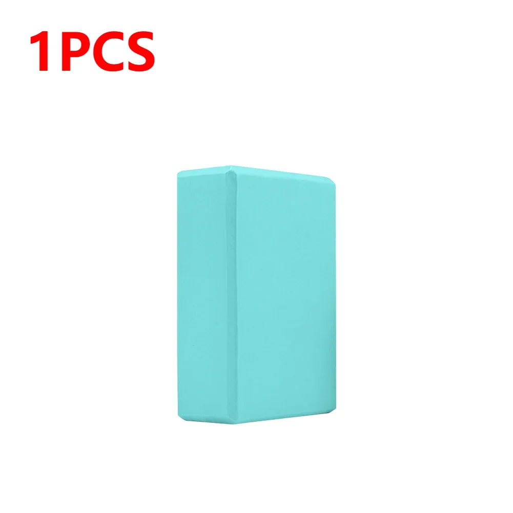Yoga Blocks Cubes Pilates Bricks Reinforcement Mats Fitness EVA