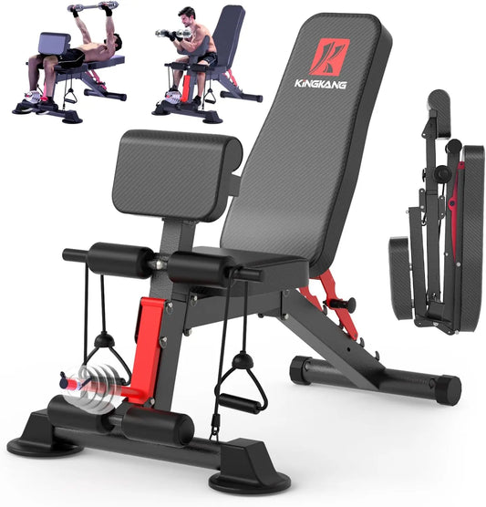 Pre-Assembled Foldable Dumbbell Bench 14-In-1 With 1000 Lb Capacity
