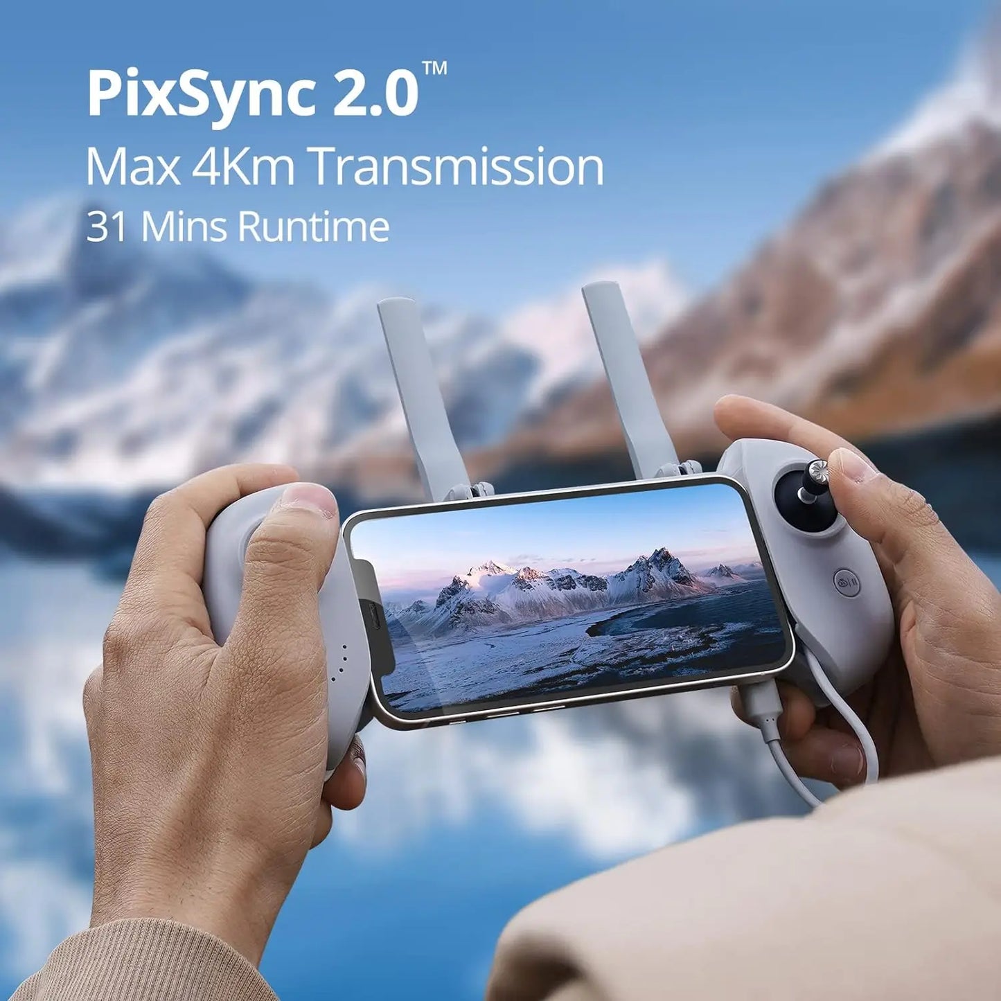 Potensic GPS Drone Auto Return 4K Gimbal Professional Drone