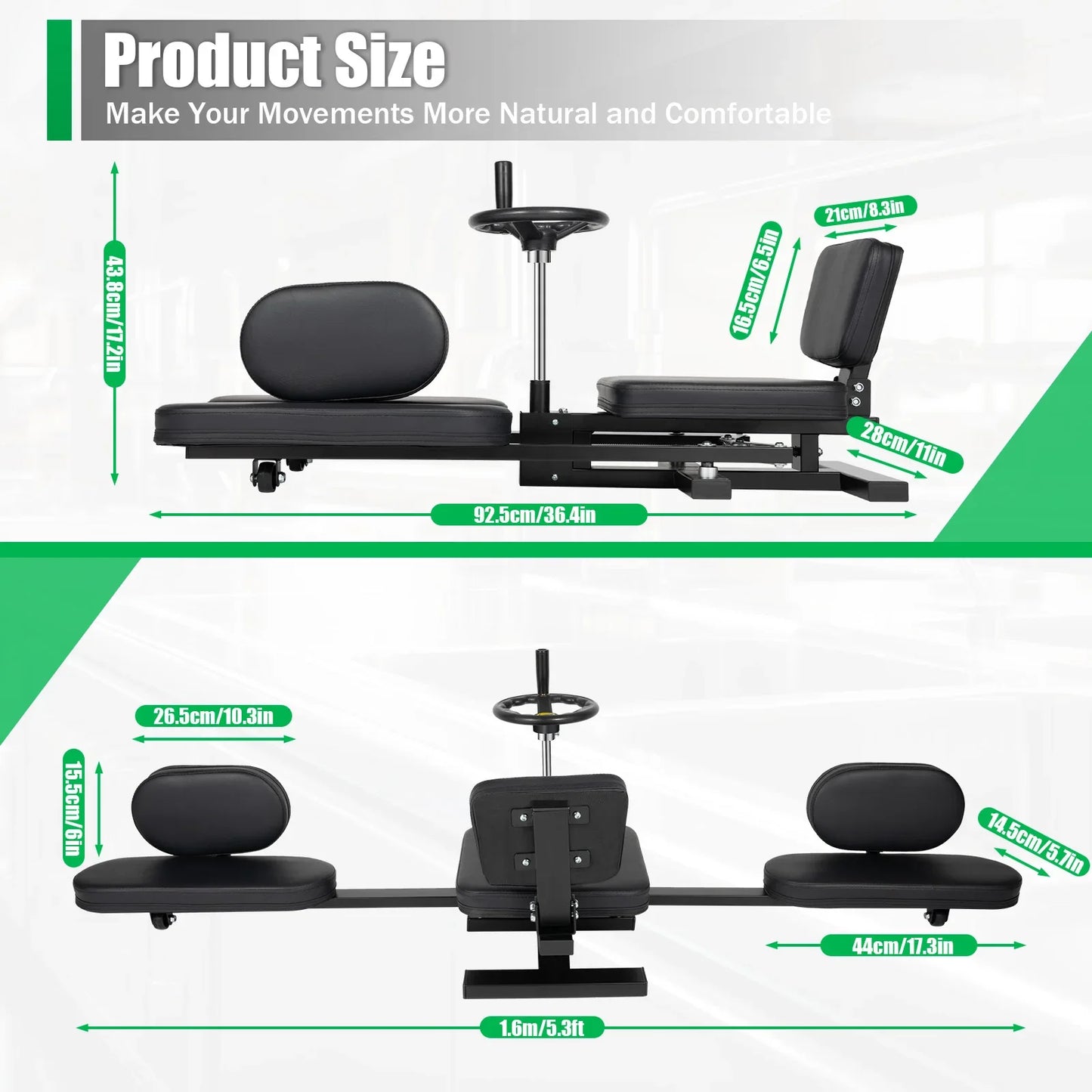 Leg Stretcher 3 Bar Spreader Heavy Duty For Leg Flexibility