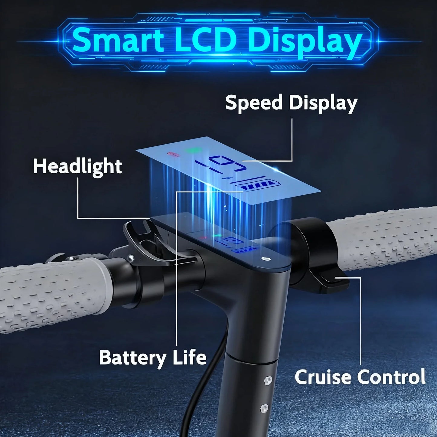 Ladped LP60 Electric Scooter 350W Folding 16mi Urban Commute 19mph