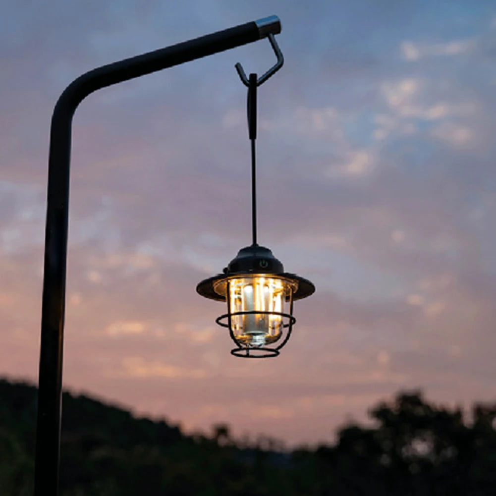 LED Camping Lantern Dimmable Type C Charging Multifunction Light