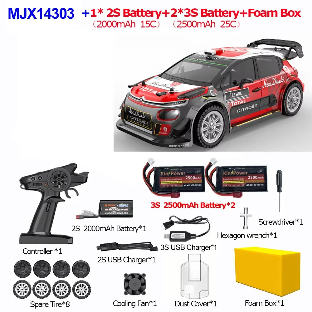 BEYONDSKYCE RC Drift Car 2.4GHz High Speed Brushless 4WD