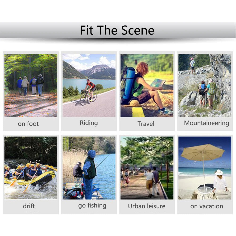 Aluminum Alloy Carabiner Keychain 6Pcs Outdoor Camping Climbing Gear