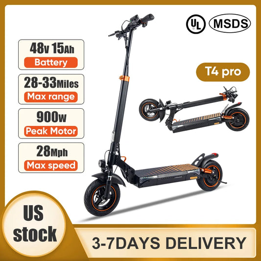 Wildstride T4PRO Electric Scooter 900W Peak 48V Foldable
