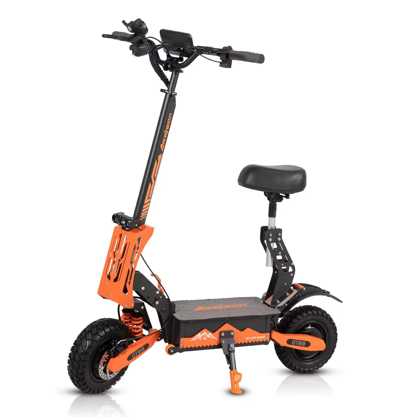 Arwibon 5600W Dual Motor Folding Electric Scooter Top Speed 46MPH