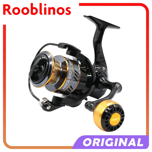 Rooblinos Spinning Fishing Reel 10kg Max Drag Metal Wheel
