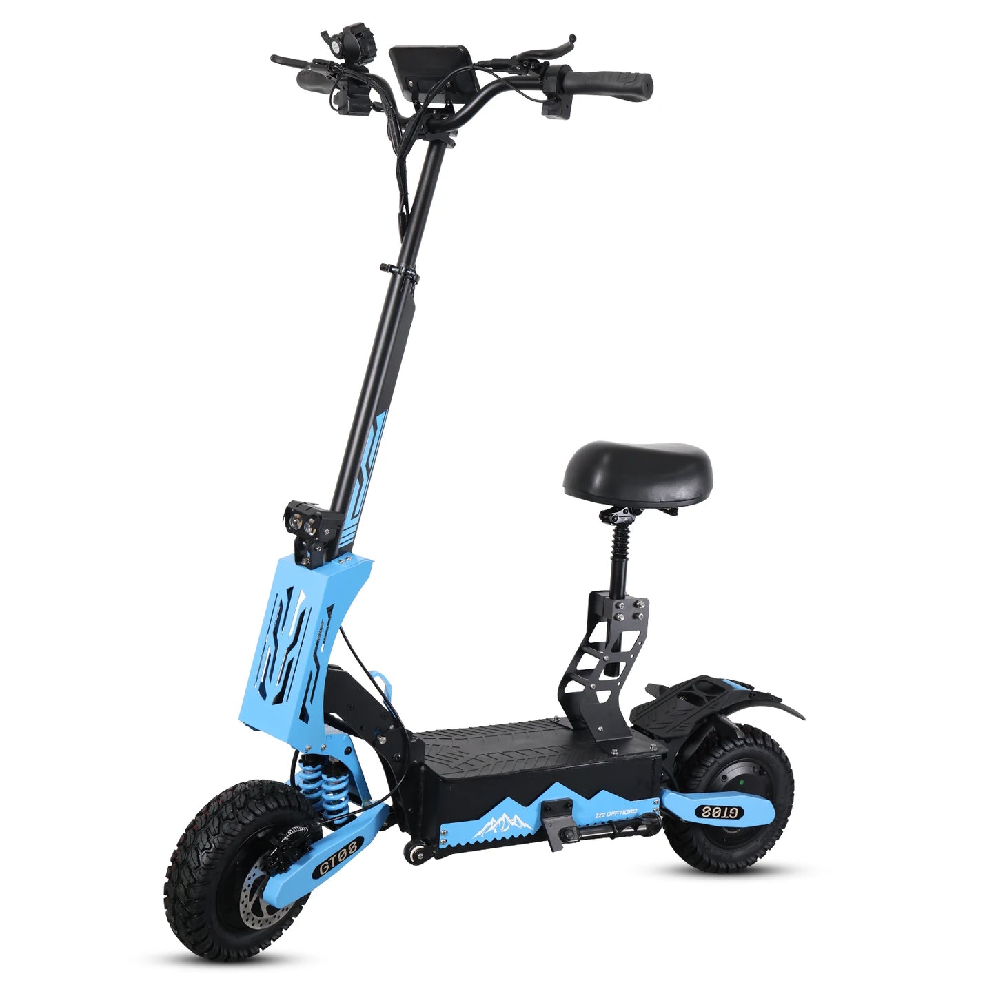 Arwibon 5600W Dual Motor Folding Electric Scooter Top Speed 46MPH