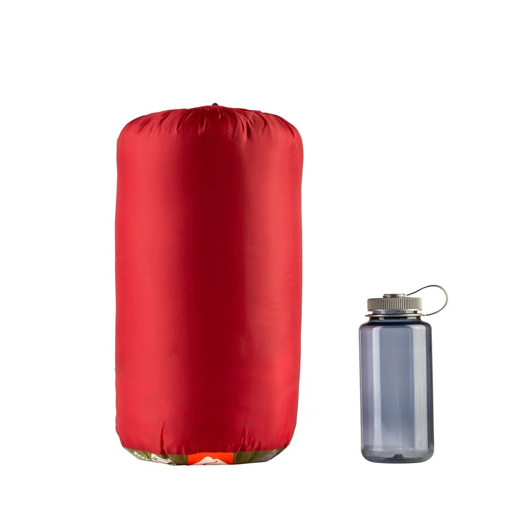 Warm Weather Sleeping Bag 50F Compact Travel Quilt