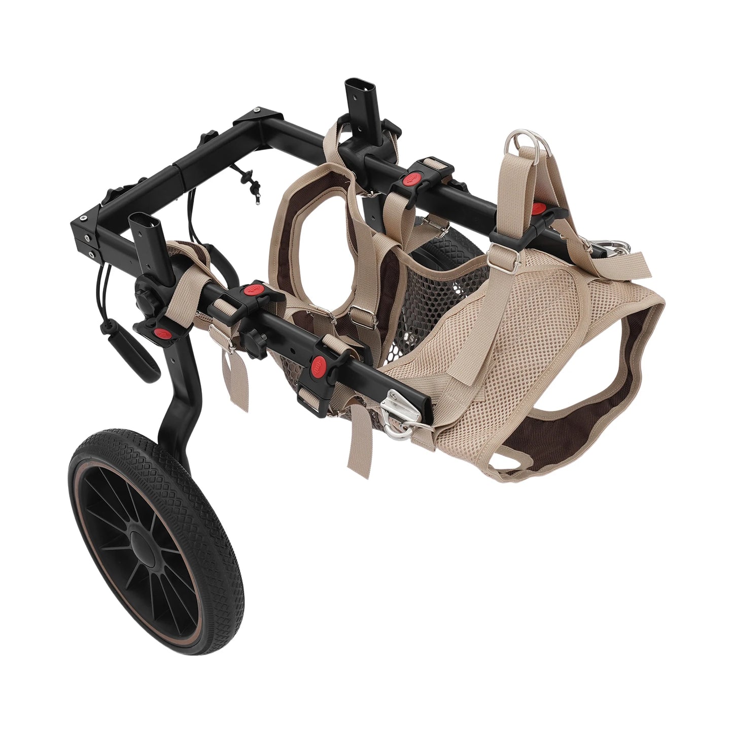 Bymaocar Adjustable Pet Trolley Dog Wheelchair Hind Leg Support